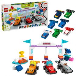 LEGO DUPLO - LES VOITURES DE COURSE ET LES PILOTES D'ÉCURIE DE F1 #10445 (0125)
